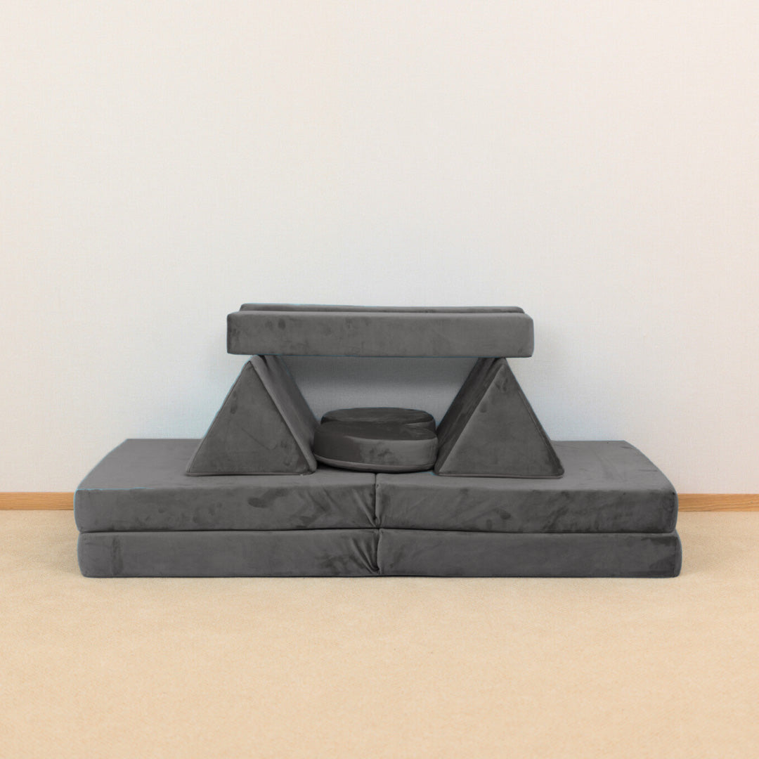 Panther Schwarz Spielsofa