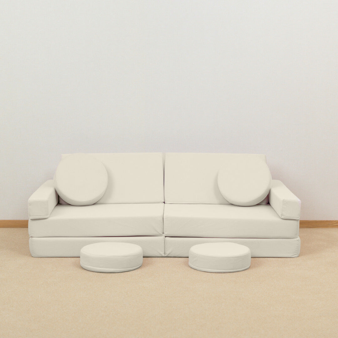 Creme Beige Spielsofa