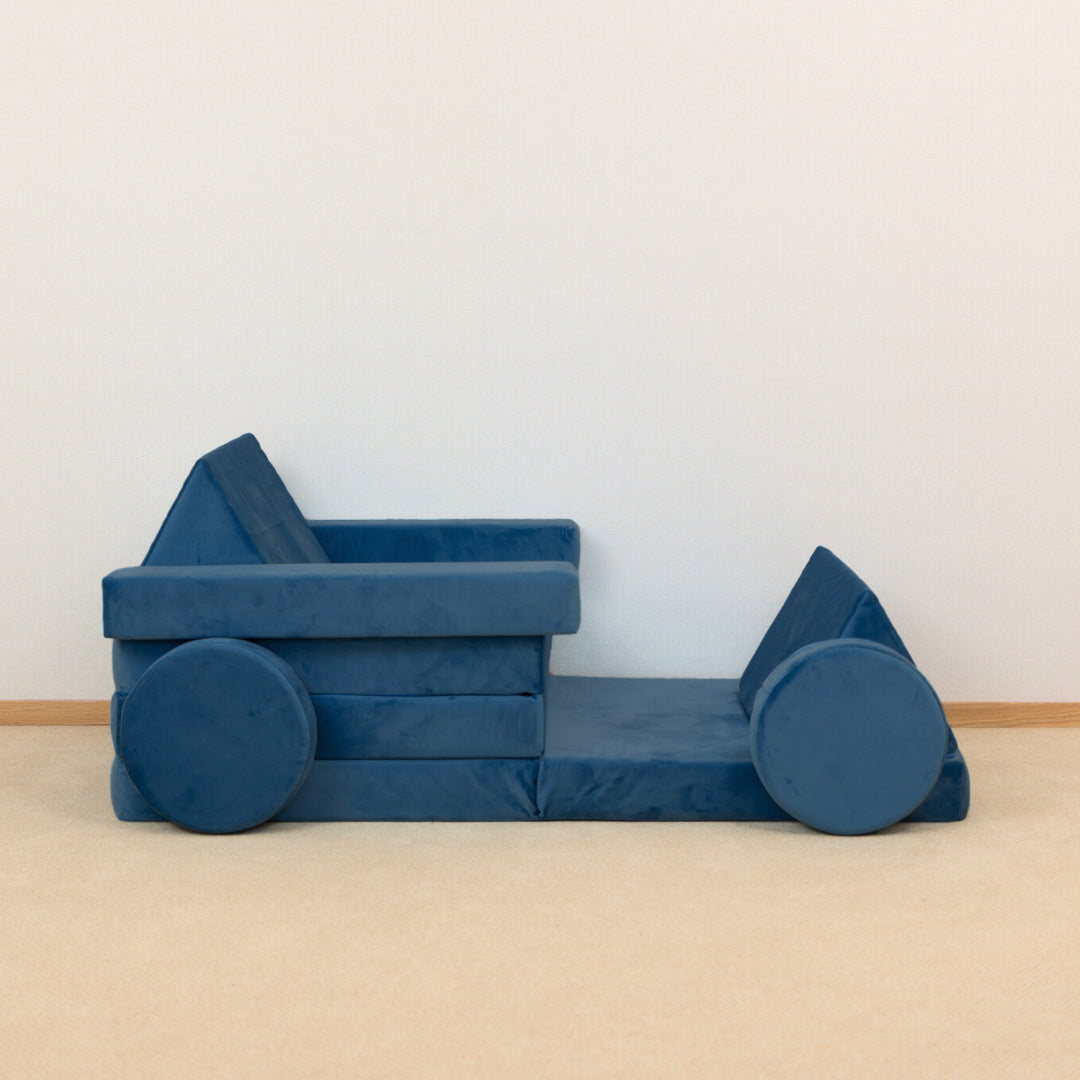 Tief Blau Spielsofa