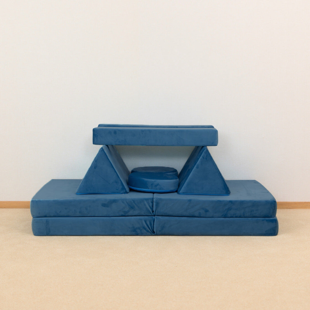 Tief Blau Spielsofa